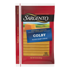 Sargento® Natural Colby Sliced Cheese, 11 Slices