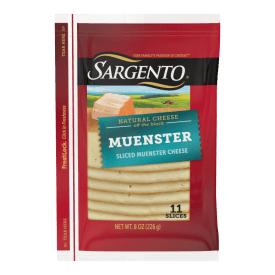 Sargento® Natural Muenster Sliced Cheese, 11 Slices