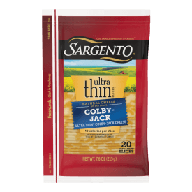Sargento® Ultra Thin® Natural Colby-Jack Sliced Cheese, 20 Slices
