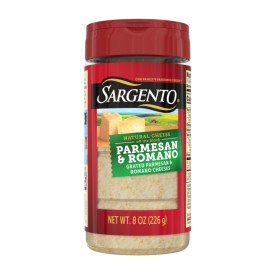 Sargento® Natural Parmesan & Romano Grated Cheese, 8 oz.