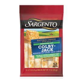 Sargento® Reduced Fat Natural Colby-Jack Cheese Sticks, 12-Count