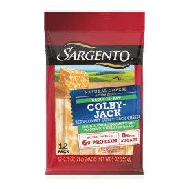 Sargento® Reduced Fat  Colby-Jack Natural Cheese Sticks, 12-Count