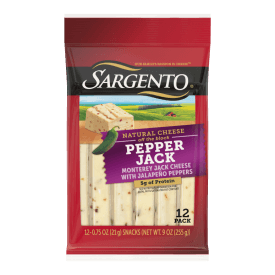 Sargento® Natural Pepper Jack Cheese Sticks, 12-Count