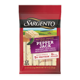Sargento®  Pepper Jack Natural Cheese Sticks, 12-Count