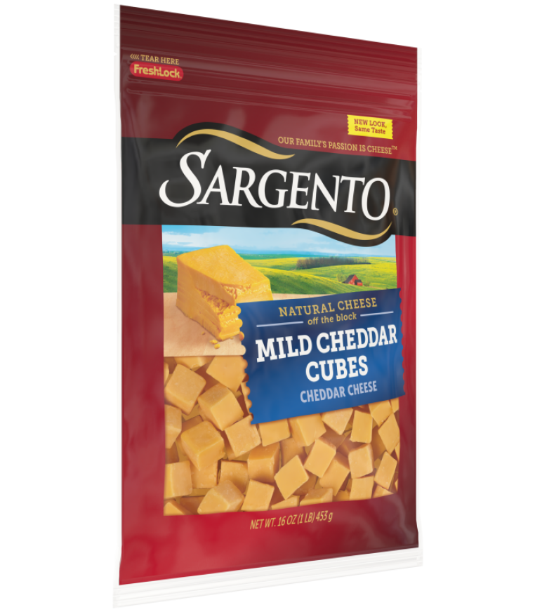 Sargento® Mild Natural Cheddar Cheese Cubes, 16 oz. Sargento