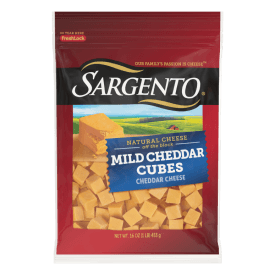 Sargento®  Mild Cheddar Natural Cheese Cubes, 16 oz.