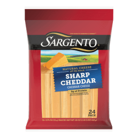 Sargento® Natural Sharp Cheddar Cheese Sticks, 24-Count