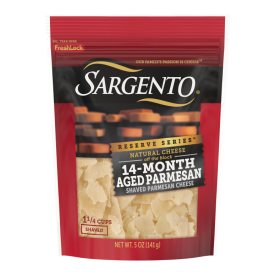 Sargento® Reserve Series™ Natural 14-Month Aged Parmesan Shaved Cheese, 5 oz.