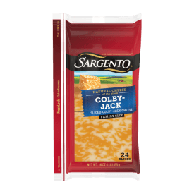 Sargento® Natural Colby-Jack Sliced Cheese, 24 Slices