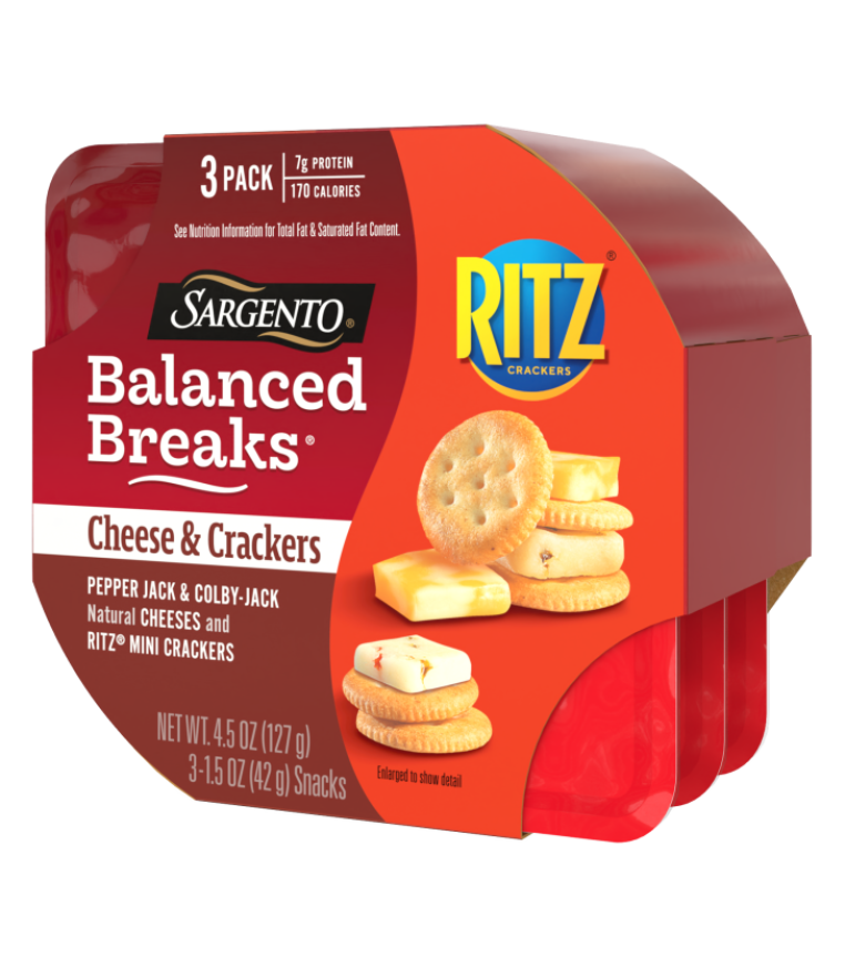 Balanced Breaks® Cheese & Crackers, Pepper Jack & ColbyJack Natural