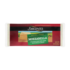 Sargento® Natural Mozzarella Block Cheese, 8 oz.