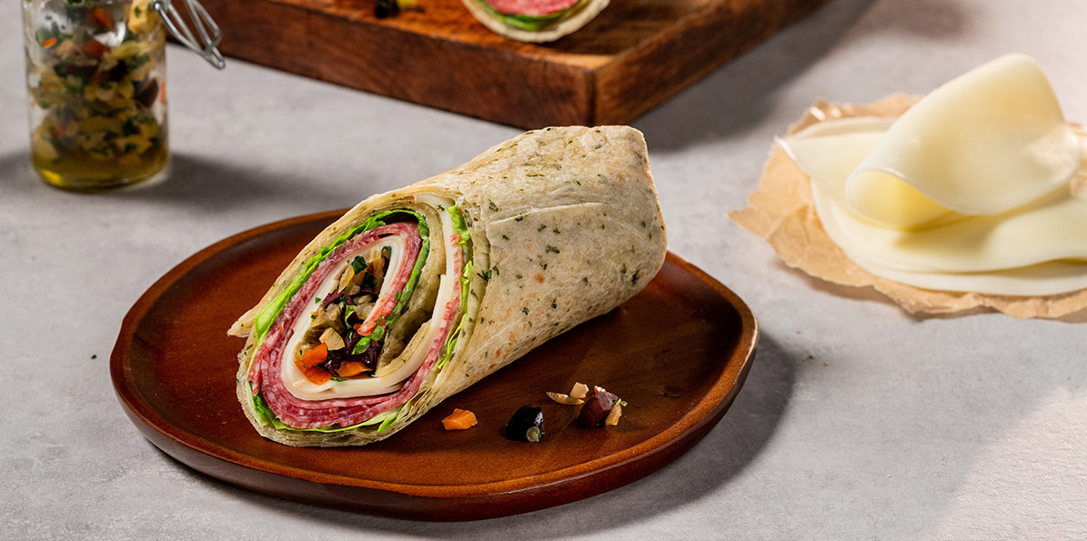 Muffaletta Wraps