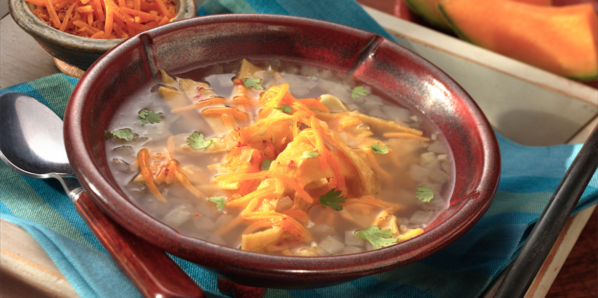 100 Tortilla Cheese Soup