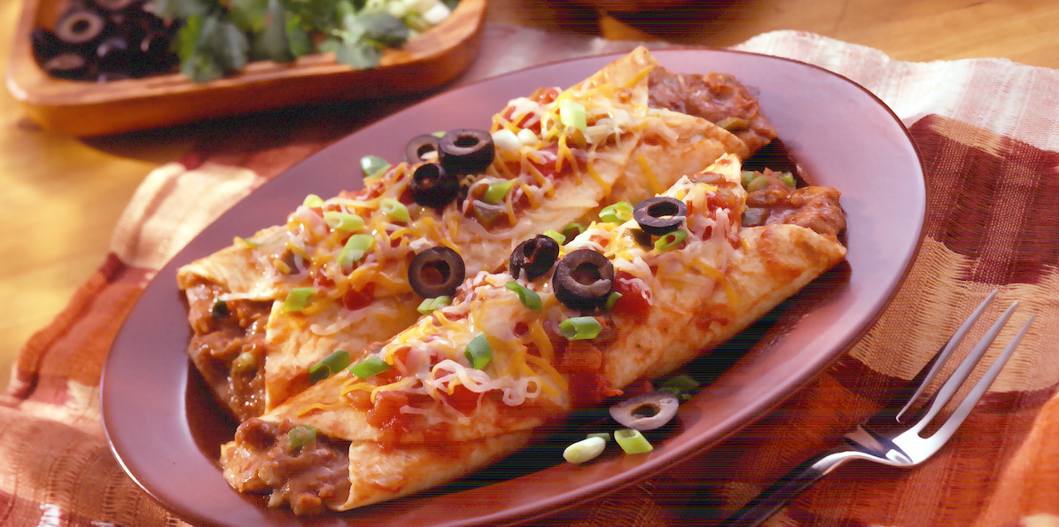1234 3 Cheese Enchiladas