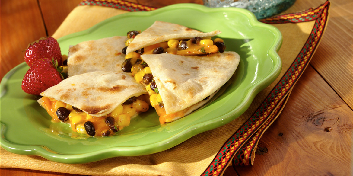 1406 BlkBeanCornQuesadilla