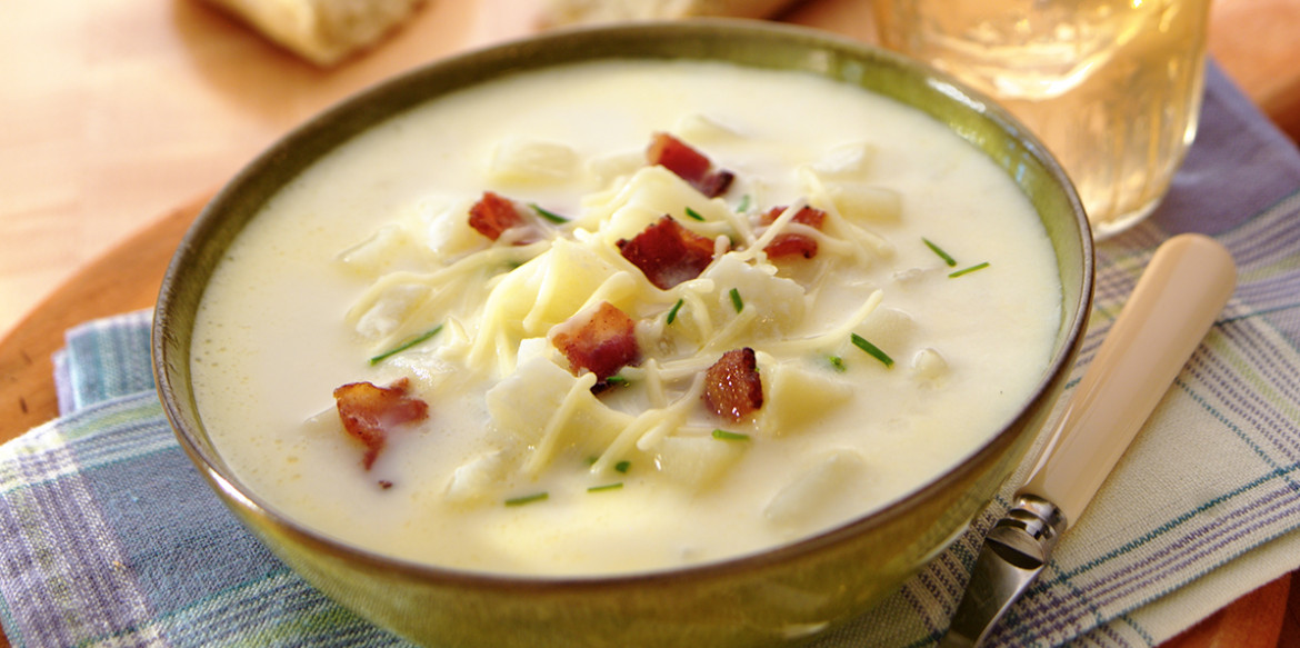 Potato & Bacon Chowder Recipe | Sargento® Foods Incorporated