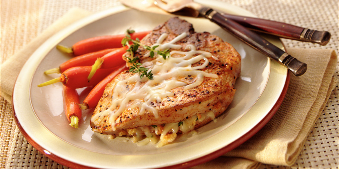 1507 Italian Cheese Stuffed Pork Chops