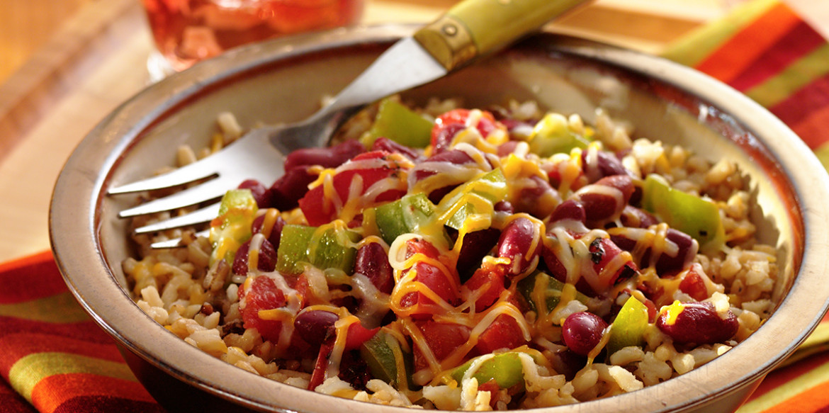 1645 Cheesy Red Beans and Rice