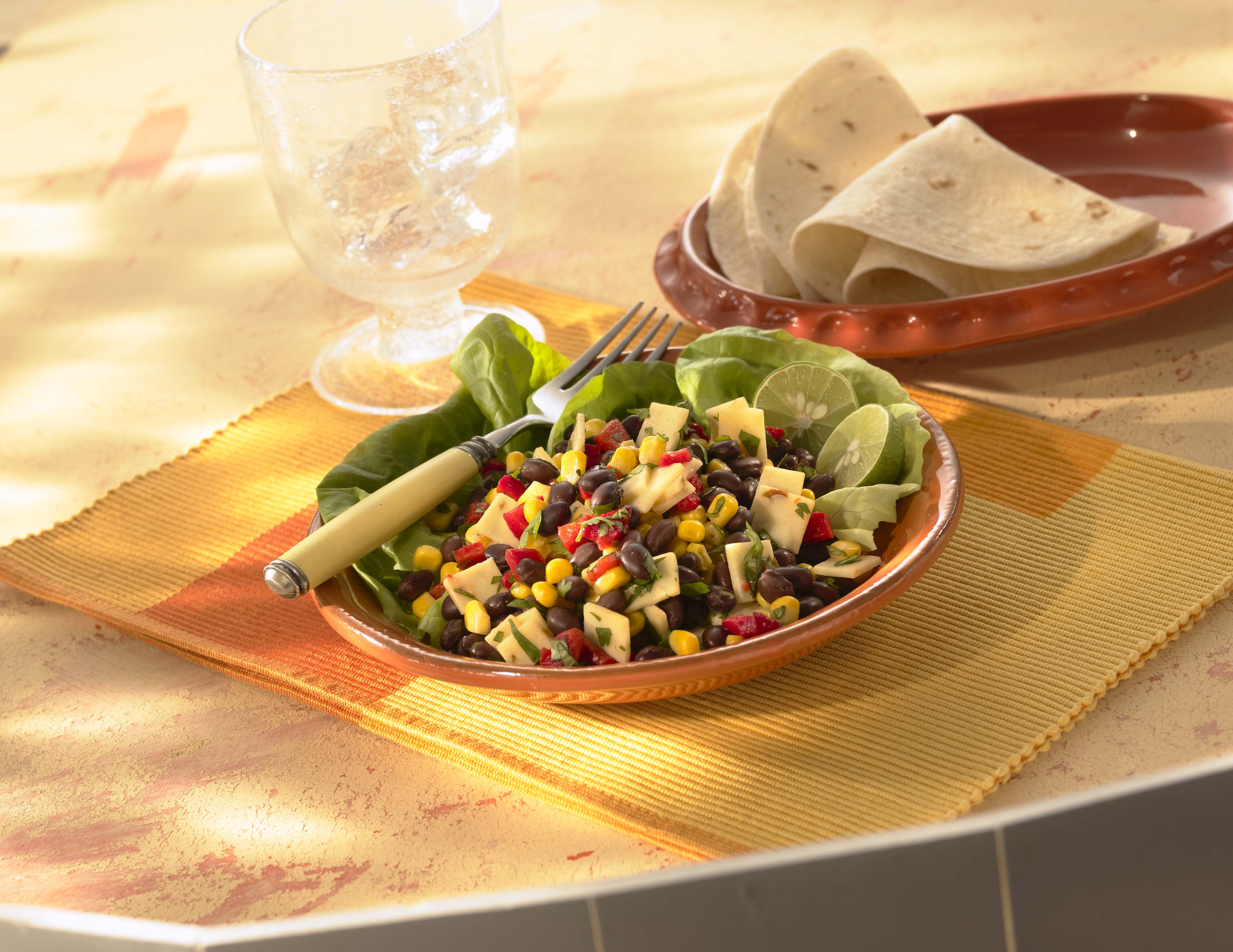 1757 Spicy Black Bean and Corn Salad