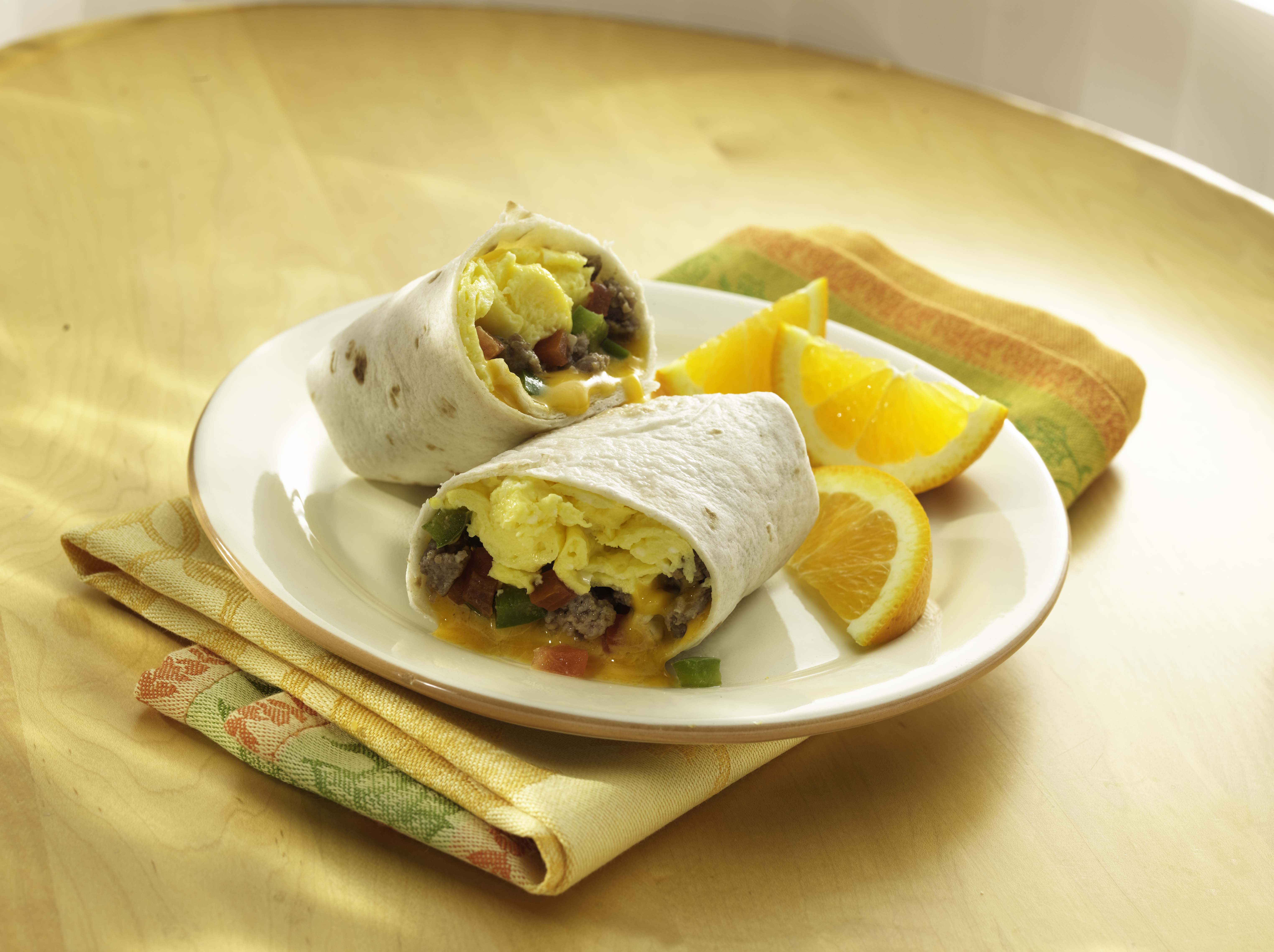 Breakfast Sausage Burrito Recipe | Sargento