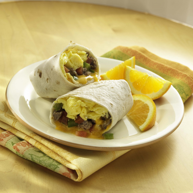 Sausage breakfast burrito recipe discount