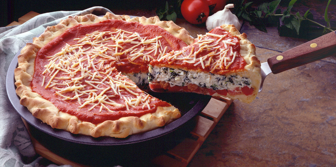 254 Stuffed Spinach Pizza 0