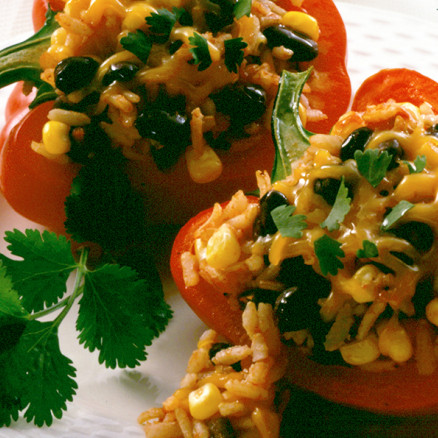 460 stuffed roasted red peppers