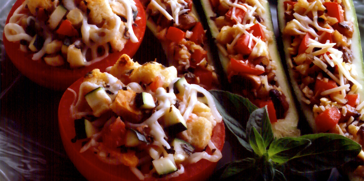 62 Stuffed Zucchini