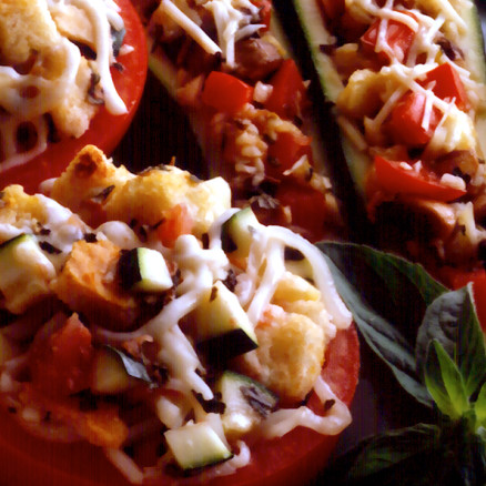 62 Stuffed Zucchini