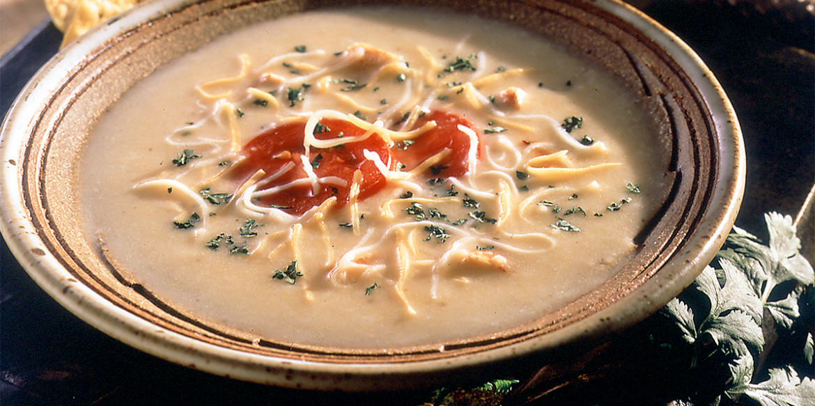 697 Mexican Chicken Cheese Soup Ranchero