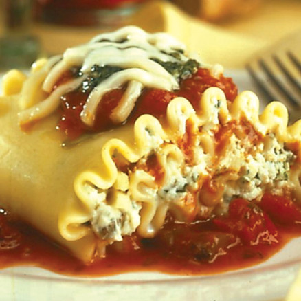 729 Pesto Lasagna Roll Ups