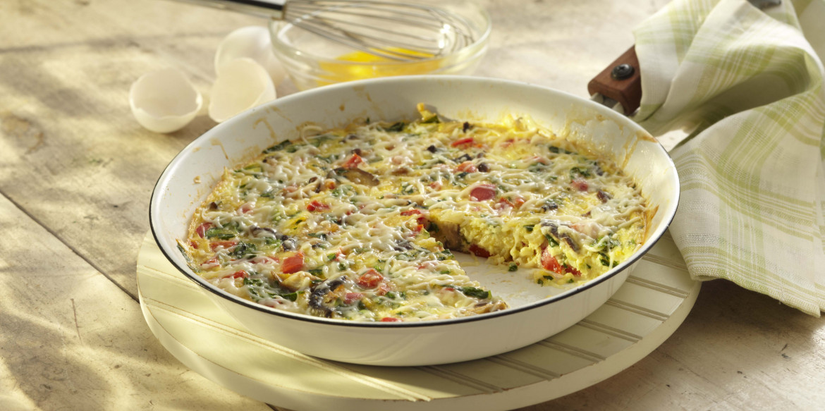 786 Spinach Red Pepper Frittata 1