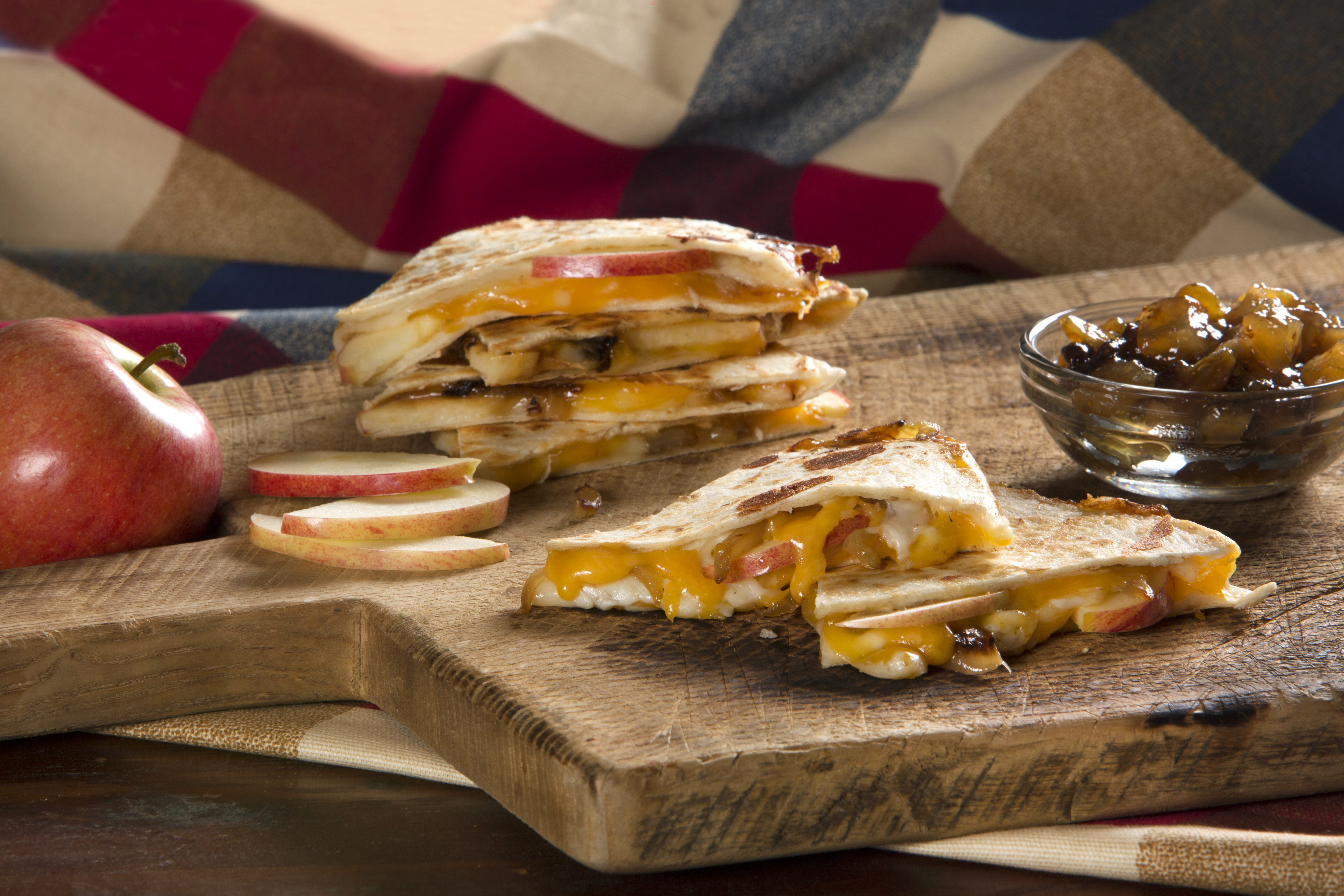 Apple Cheddar Quesadilla