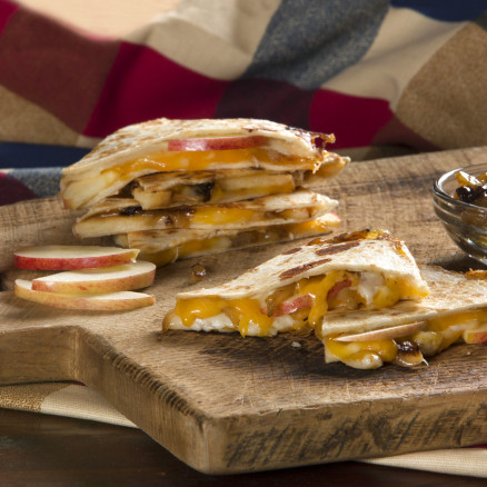 Apple Cheddar Quesadilla