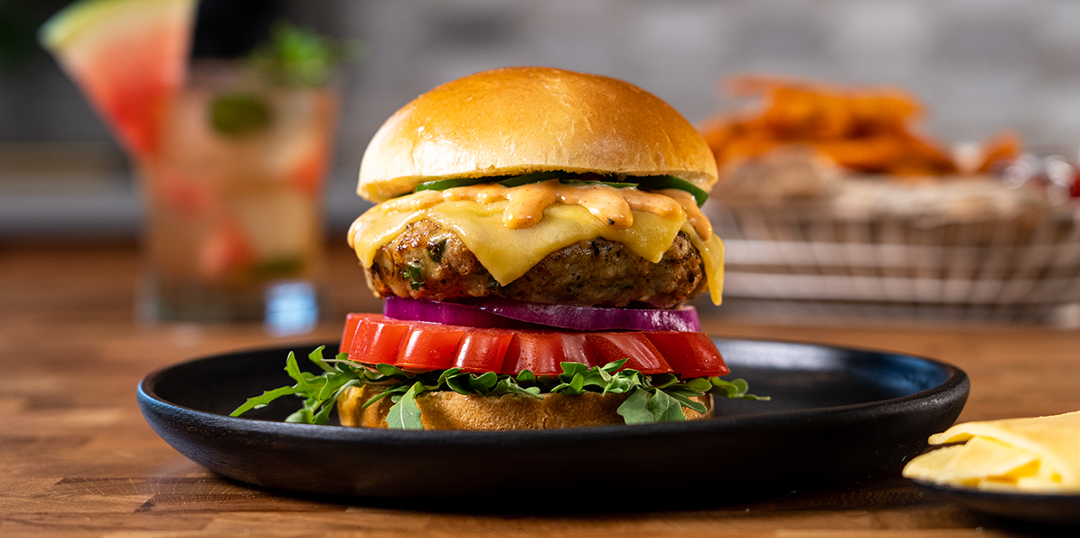 Jalapeño Gouda Chicken Burger Recipe Sargento