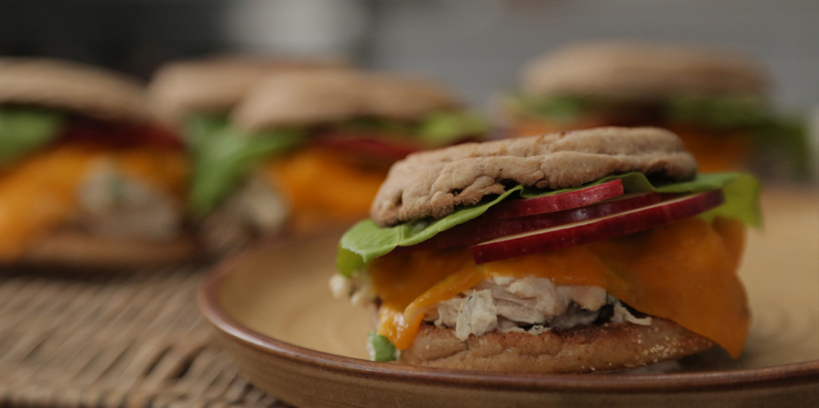 CHICKEN SALAD MELTS