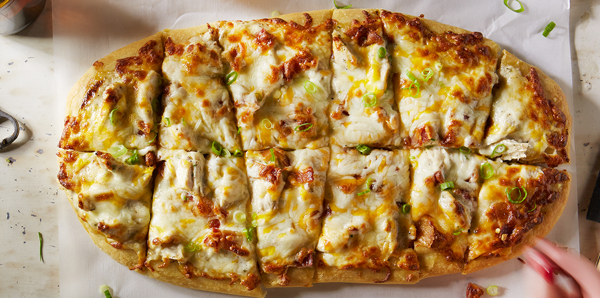 recipe for chicken ranch pizza