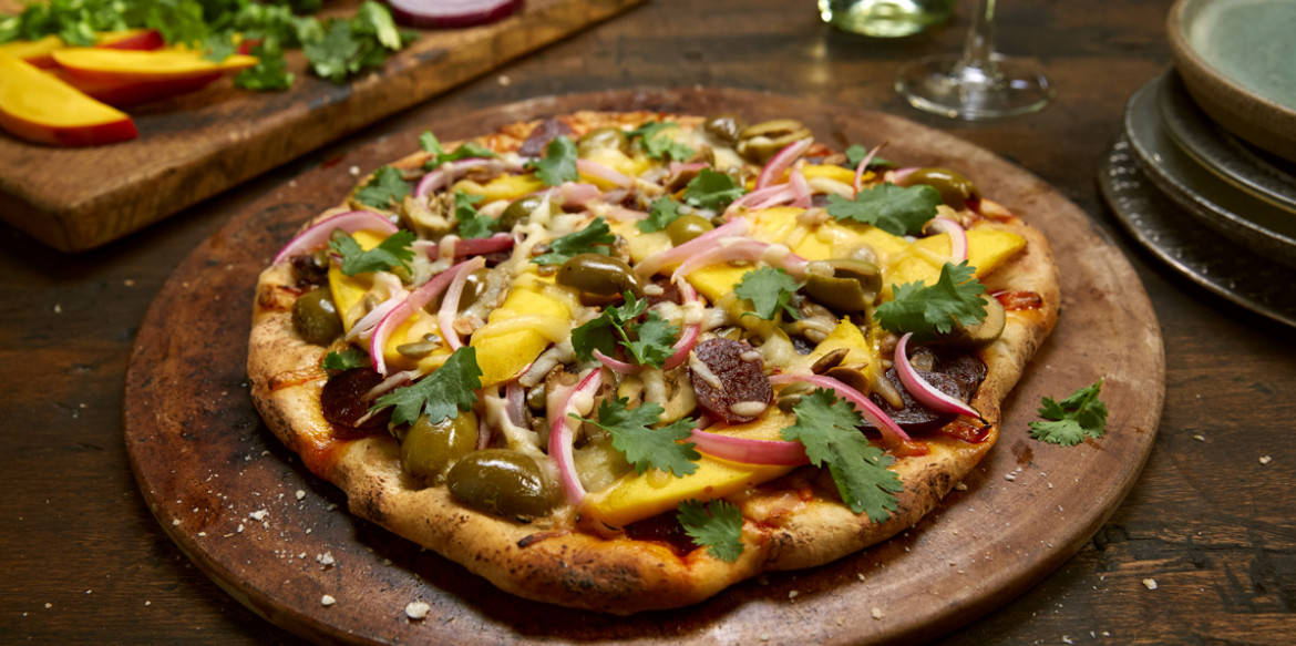 Chorizo Mango Pizza website