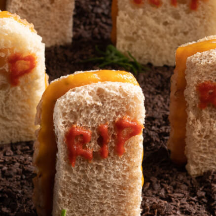 CoreSlices Tombstone Halloween Sandwiches Website