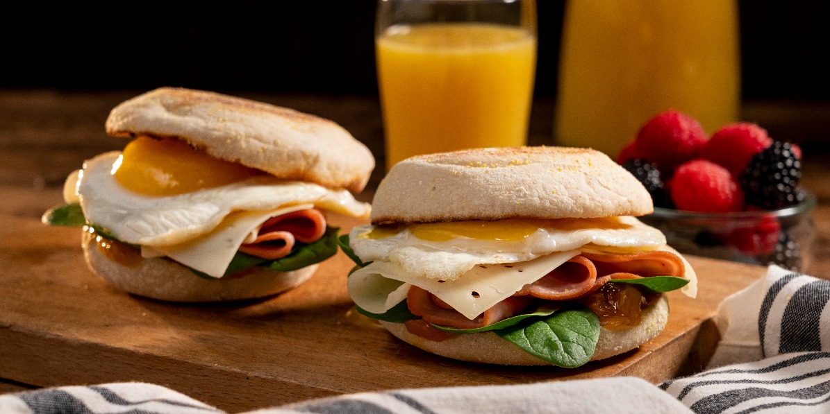 Ham And Swiss Spinach Egg Sandwiches | Sargento® Foods Incorporated