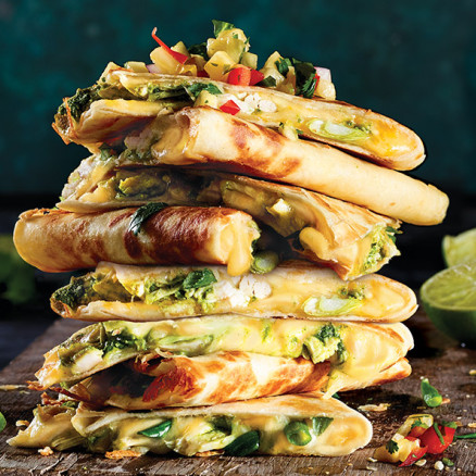 GreenChiliChickenQuesadillaPineappleSalsa web fnl