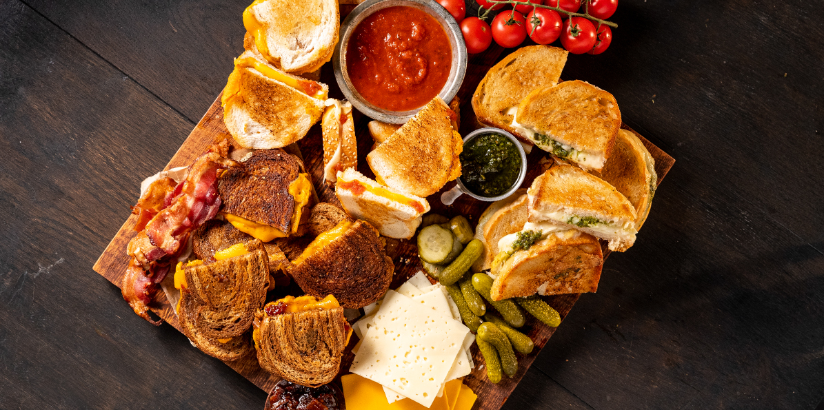 Grilled Cheese Charcuterie Board Recipe Sargento