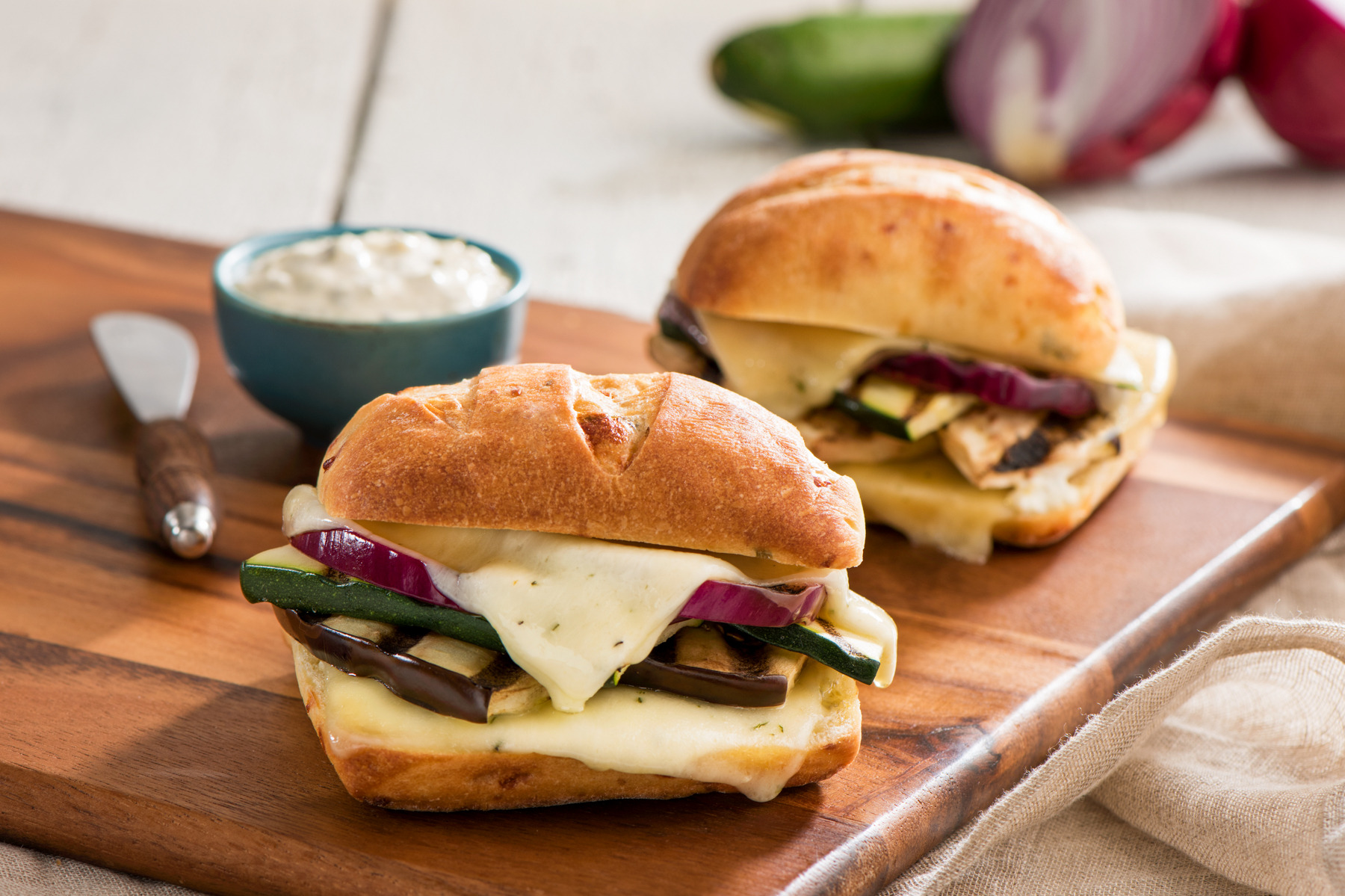 Grilled Vegetable Sandwich 036