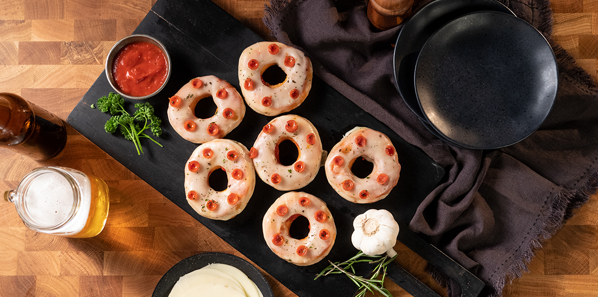 Pizza Doughnuts Recipe Sargento