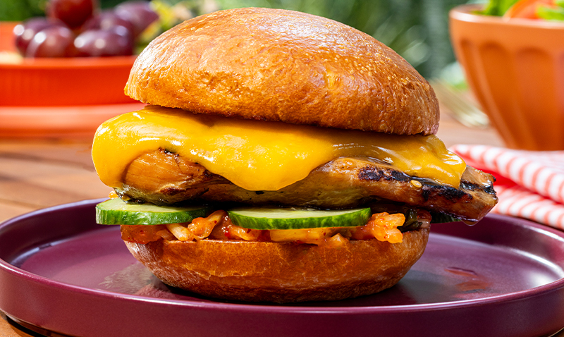 Korean BBQ Chicken Sandwich | Sargento® Foods Incorporated