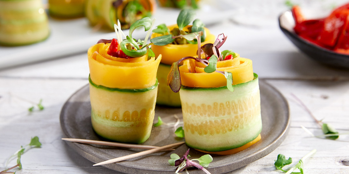 Prosciutto CucumberRollups