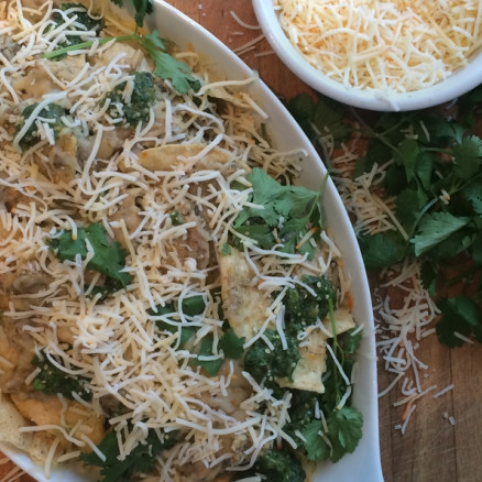 Roasted Chicken Nachos 