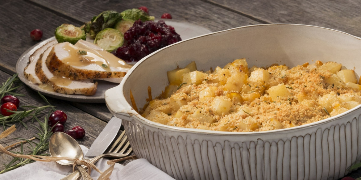 Rosemary Cheese Crusted Potatoes Website Hero
