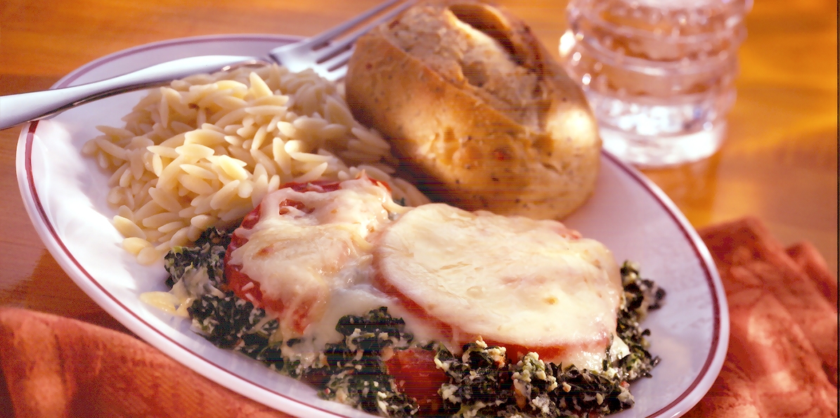 Spinach Tomato Casserole