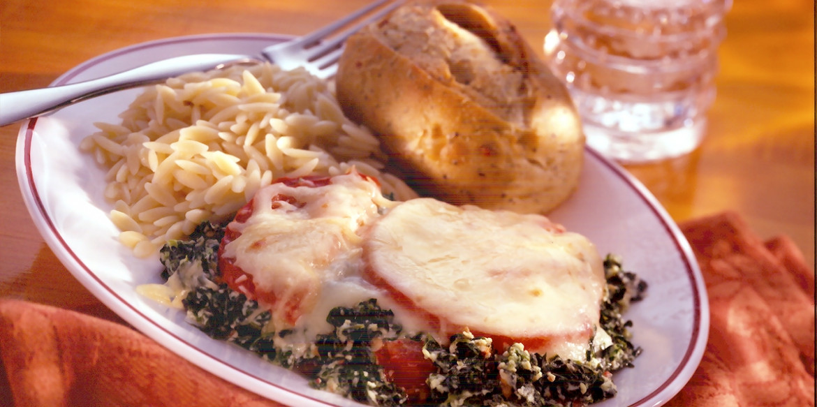 Spinach Tomato Casserole
